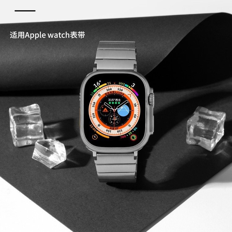 Dây Đeo Titanium dành cho Apple Watch (Series 1-8)/ Apple Watch Ultra Kai.N Transformer Titanium Size 49/ 45/ 44/ 42MM_ Hàng chính hãng