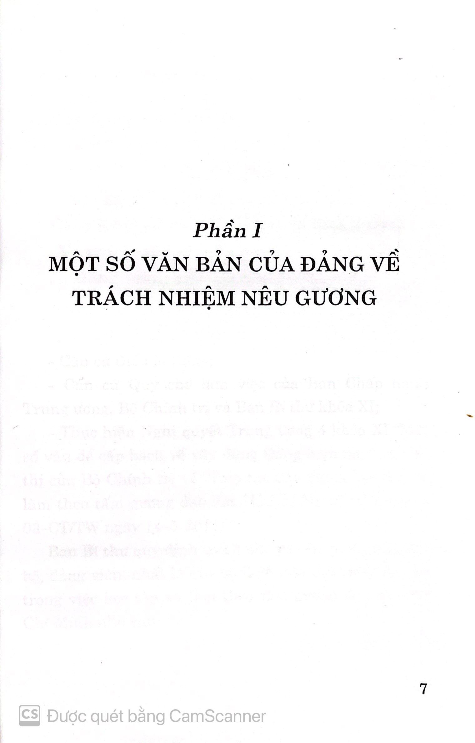 Cán bộ, Đảng viên, Đặc biệt là người đứng đầu cơ quan, đơn vị phải đề cao trách nhiệm, gương mẫu đi đầu