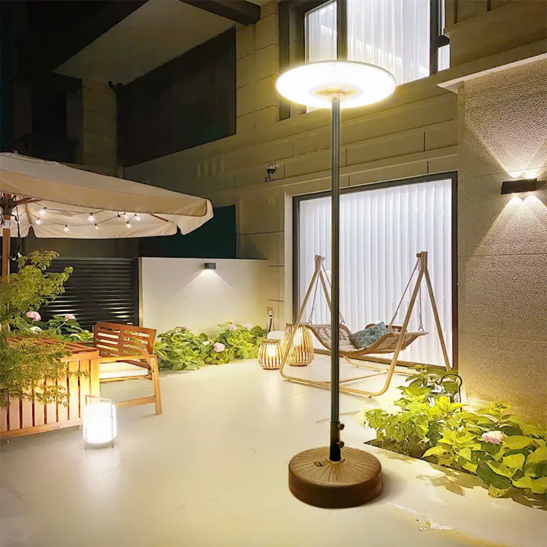 Đèn Năng Lượng Mặt Trời UFO VẠN NĂNG 500W Ánh Sáng vàng - trắng - trung tính