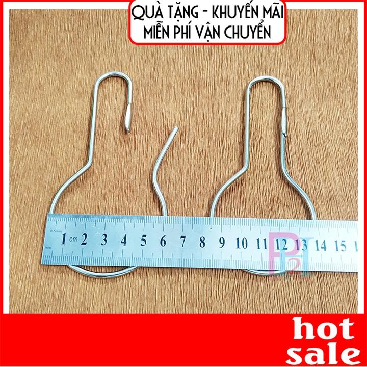 Combo 10 móc treo hàng hóa kim loại loại to tiện dụng
