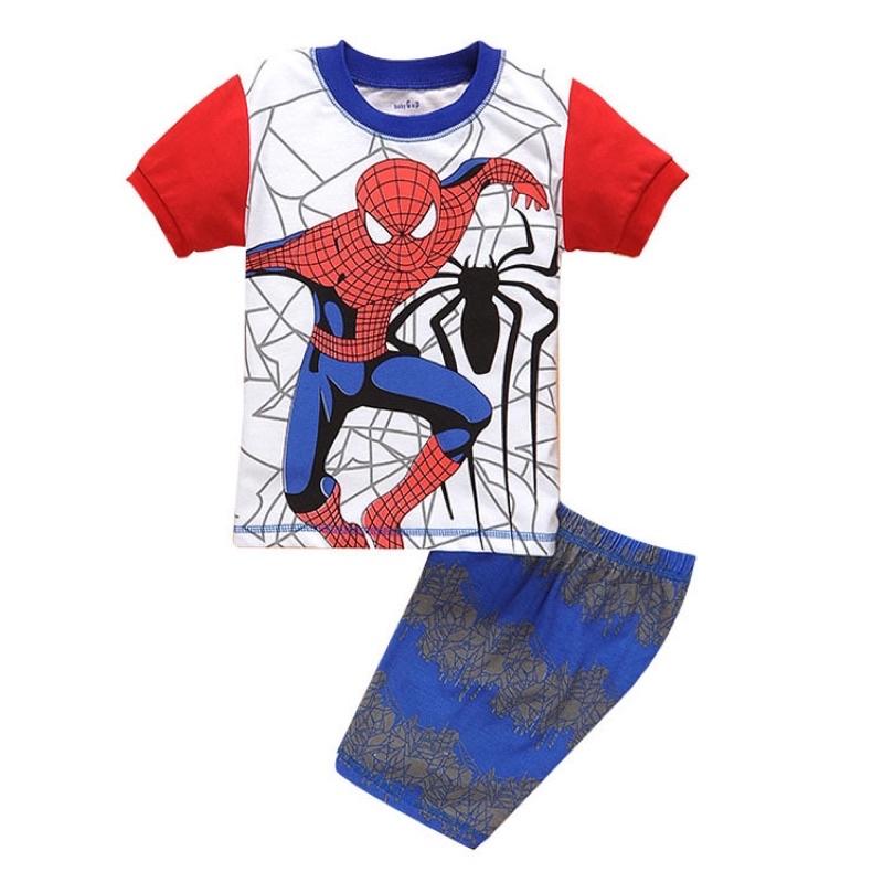 Bộ đồ bé trai 15-25kg siêu nhân nhện spiderman