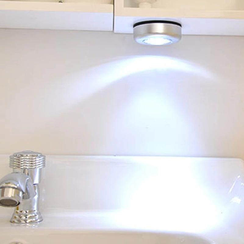 Đèn Led 3 Bóng Cảm Biến Chuyển Động Không Dây Chạy Bằng Pin Gắn Tường/Đèn Ngủ/Đèn Tường Tự Dính