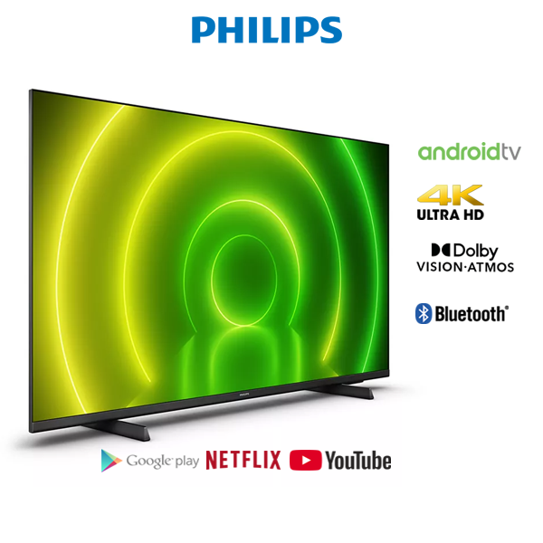 Smart Androi Philips 4K 55 inch 55PUT7406/74 - Hàng nhập khẩu