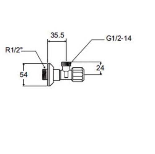 Van giảm áp American Standard AS4400S(A-4400S-M19225)