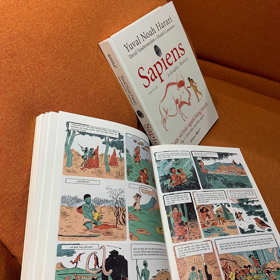 Combo 2 Cuốn: Sapiens - Lược Sử Loài Người Bằng Tranh