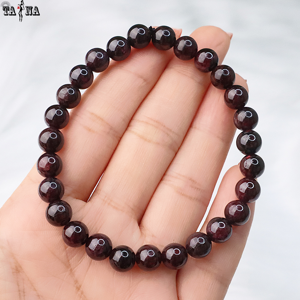 [ XẢ KHO, GIẢM SÂU] Vòng tay đá ngọc hồng lựu (Garnet) 2A hợp mệnh Hỏa, Thổ