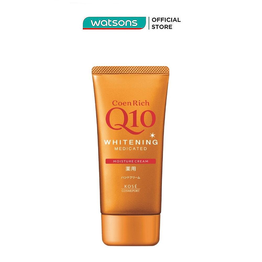 Kem Dưỡng Săn Chắc Da Tay Kosé Coen Rich Q10 Whitening Moisture Cream 80g