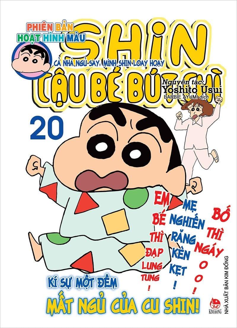 Shin - Cậu Bé Bút Chì - Phiên Bản Hoạt Hình Màu - Tập 20 - Cả Nhà Ngủ Say, Mình Shin Loay Hoay (Tái Bản 2024)