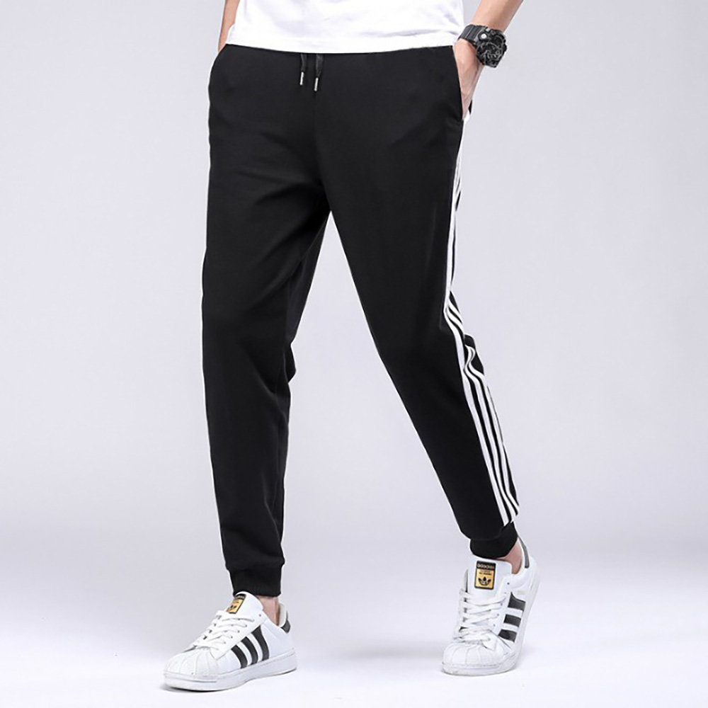 Hình ảnh Quần dài thể thao nam Jogger 3 sọc ống bo trẻ trung năng động Micado