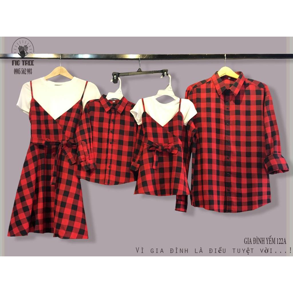 Combo đầm mẹ và bé mã 122A