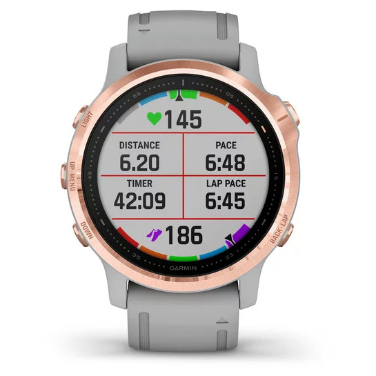 Đồng Hồ Thông Minh Theo Dõi Vận Động Theo Dõi Sức Khỏe Garmin Fenix 6S (42mm) - Hàng Chính Hãng