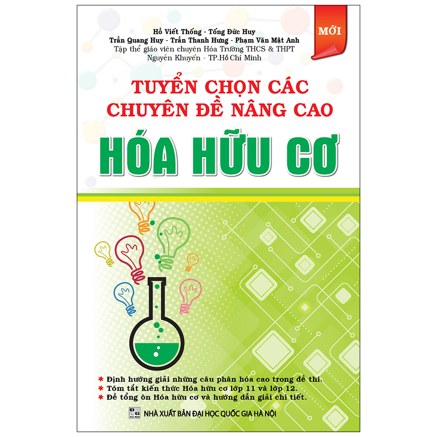 Tuyển Chọn Các Chuyên Đề Nâng Cao Hóa Hữu Cơ