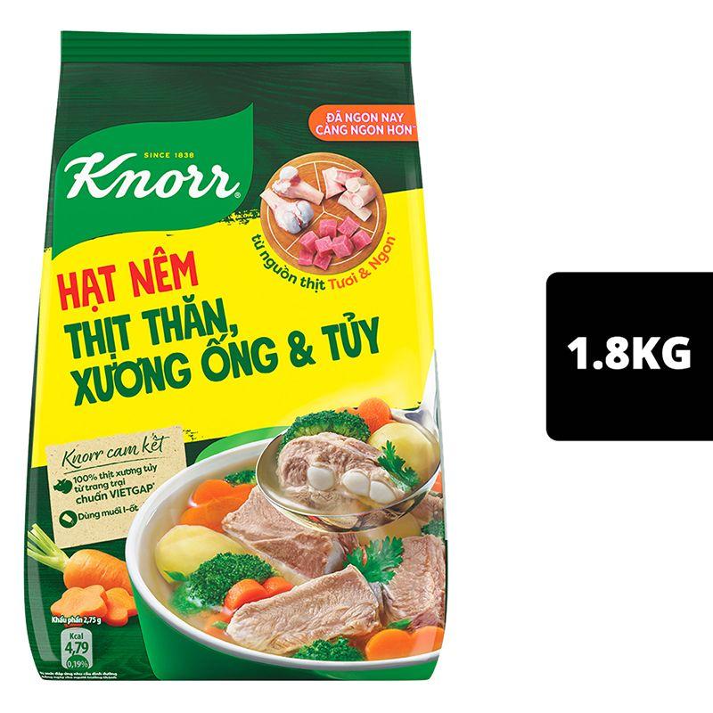Hạt Nêm Knorr Từ Thịt Thăn, Xương Ống Và Tủy 1.8KG – 8934707029168