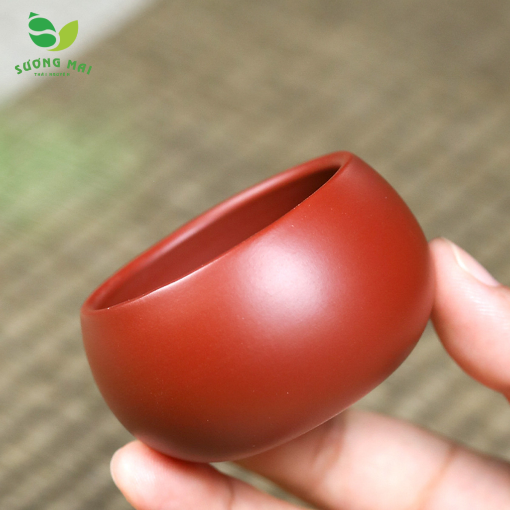 Bộ Ấm Chén Tư Đình, Đại Hồng Bào Nguyên Khoáng, Thủ Công 190ml
