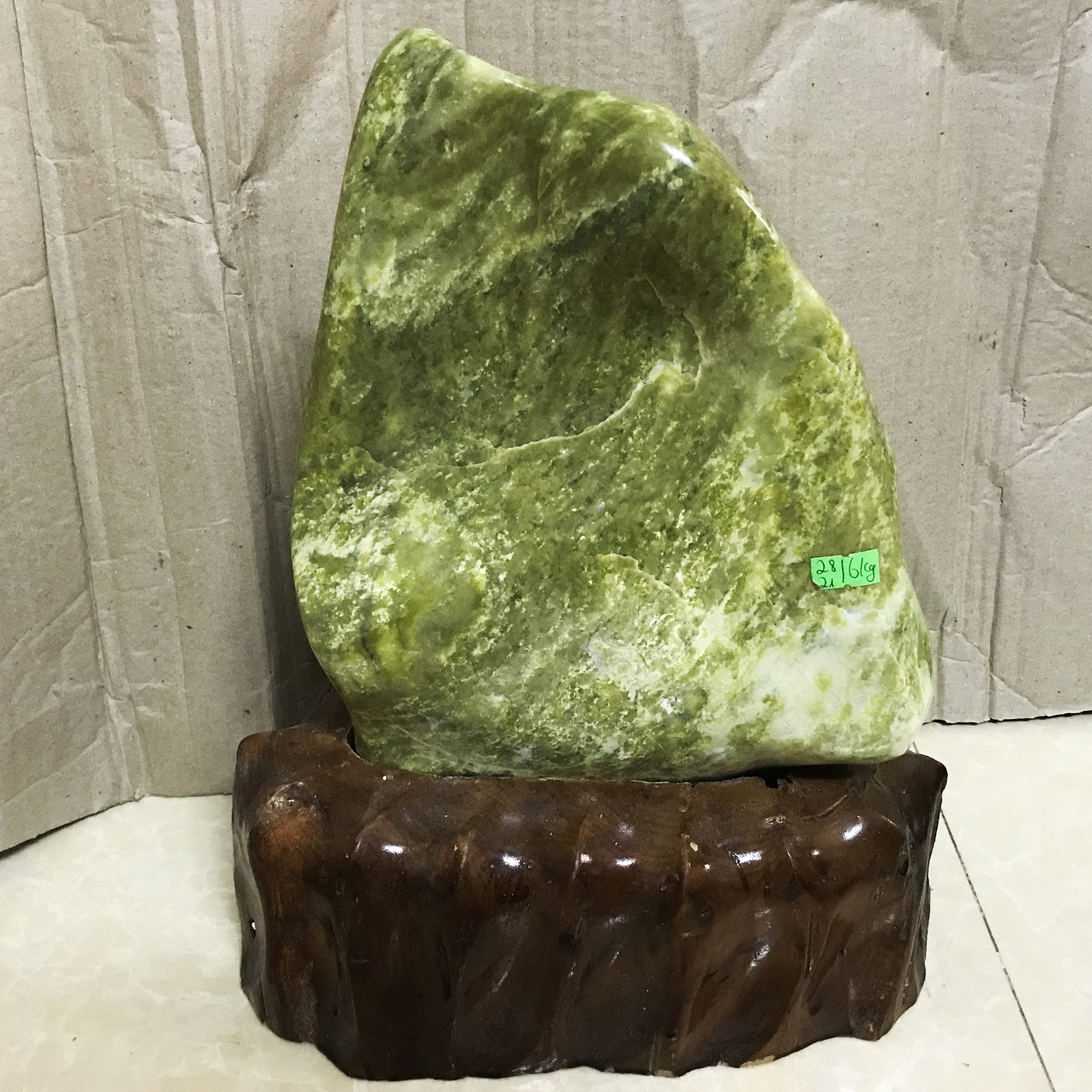 Cây đá tự nhiên trong ngà cho người người mệnh Kim và Thổ nặng hơn 9 kg cao 38 cm CÂYXANH9KG