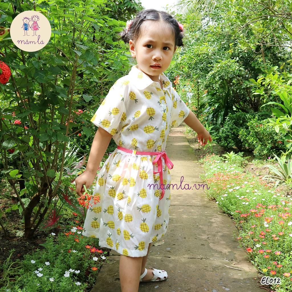 Váy đầm sơ mi xuất Nhật | size 14-27kg