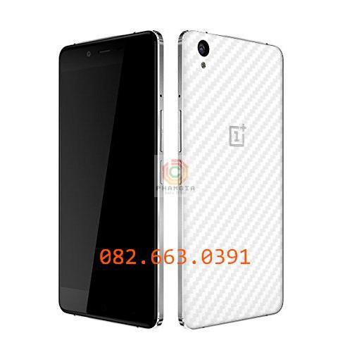 Miếng dán mặt lưng skin carbon dành cho Oneplus X