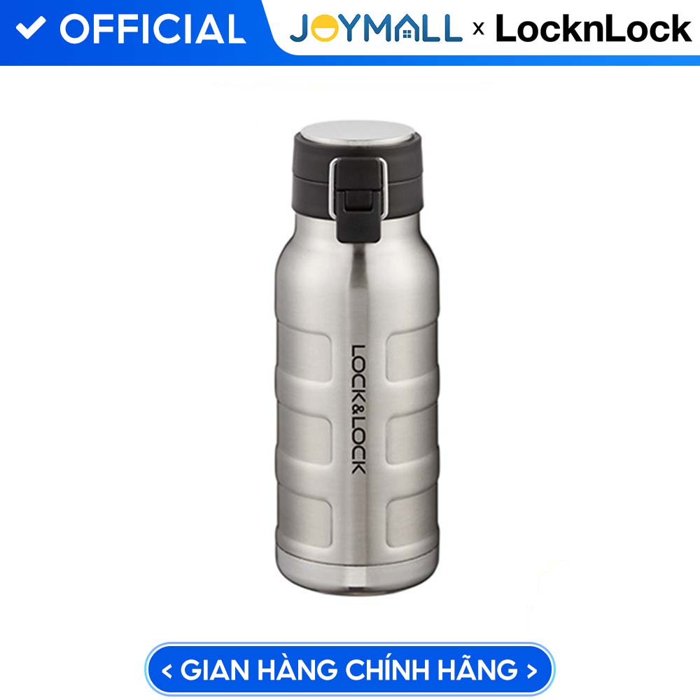 Bình Giữ Nhiệt Thép Không Gỉ Bumper Bottle Lock&amp;Lock LHC4142SLV (650ml) - Bạc