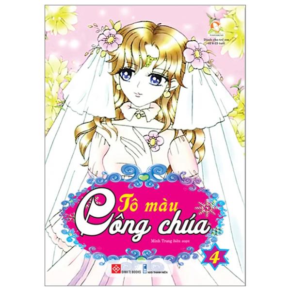 Sách Tô Màu Công Chúa - Tập 4