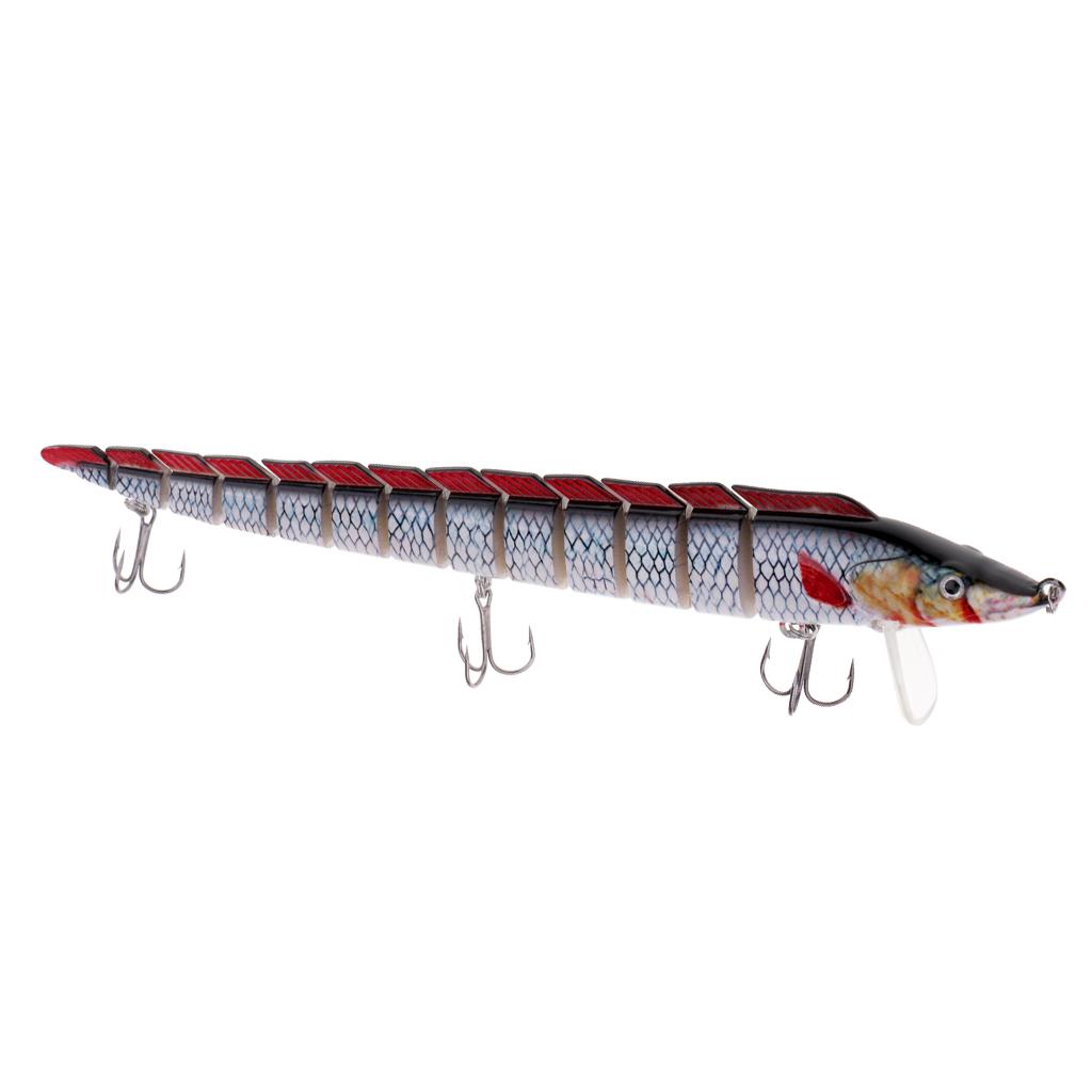 23cm Bass Fishing Bait Swimbait Lure Life-like Multi-jointed Fishing Lure 01