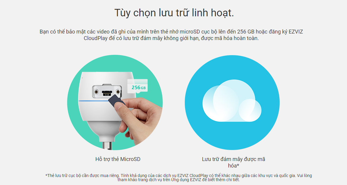 Camera IP Wifi Ngoài Trời EZVIZ C3TN 2MP 1080P (Có Màu) - Hàng chính hãng