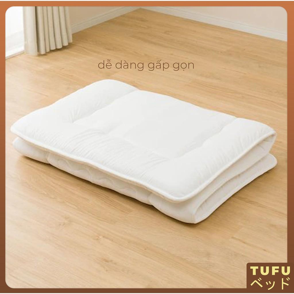 Nệm Futon Topper Bông Gòn Kiểu Nhật, TUFU FUTON Classic Japanese Style