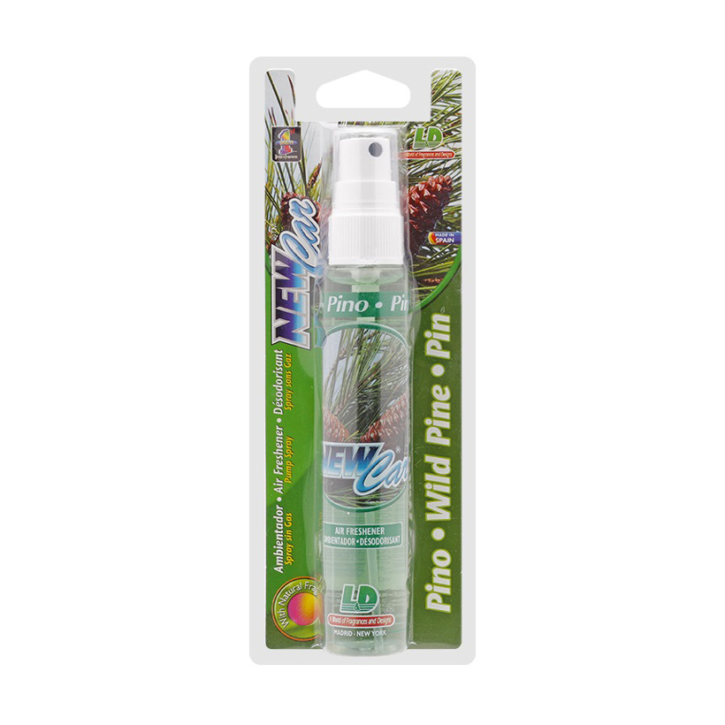 Nước hoa ô tô dạng xịt L&D NEW CAR Wild Pine 60ml