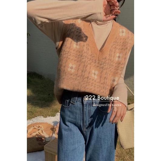 Áo ghile isnow cổ V hoa 59a231