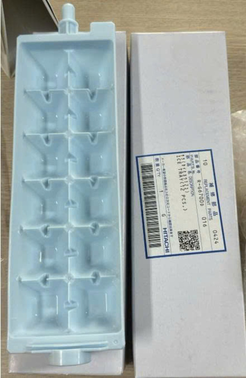 KHAY ĐÁ XOAY TRONG BỘ LÀM ĐÁ TỰ ĐỘNG TỦ LẠNH HITACHI 6 CÁNH – HÀNG CHÍNH HÃNG