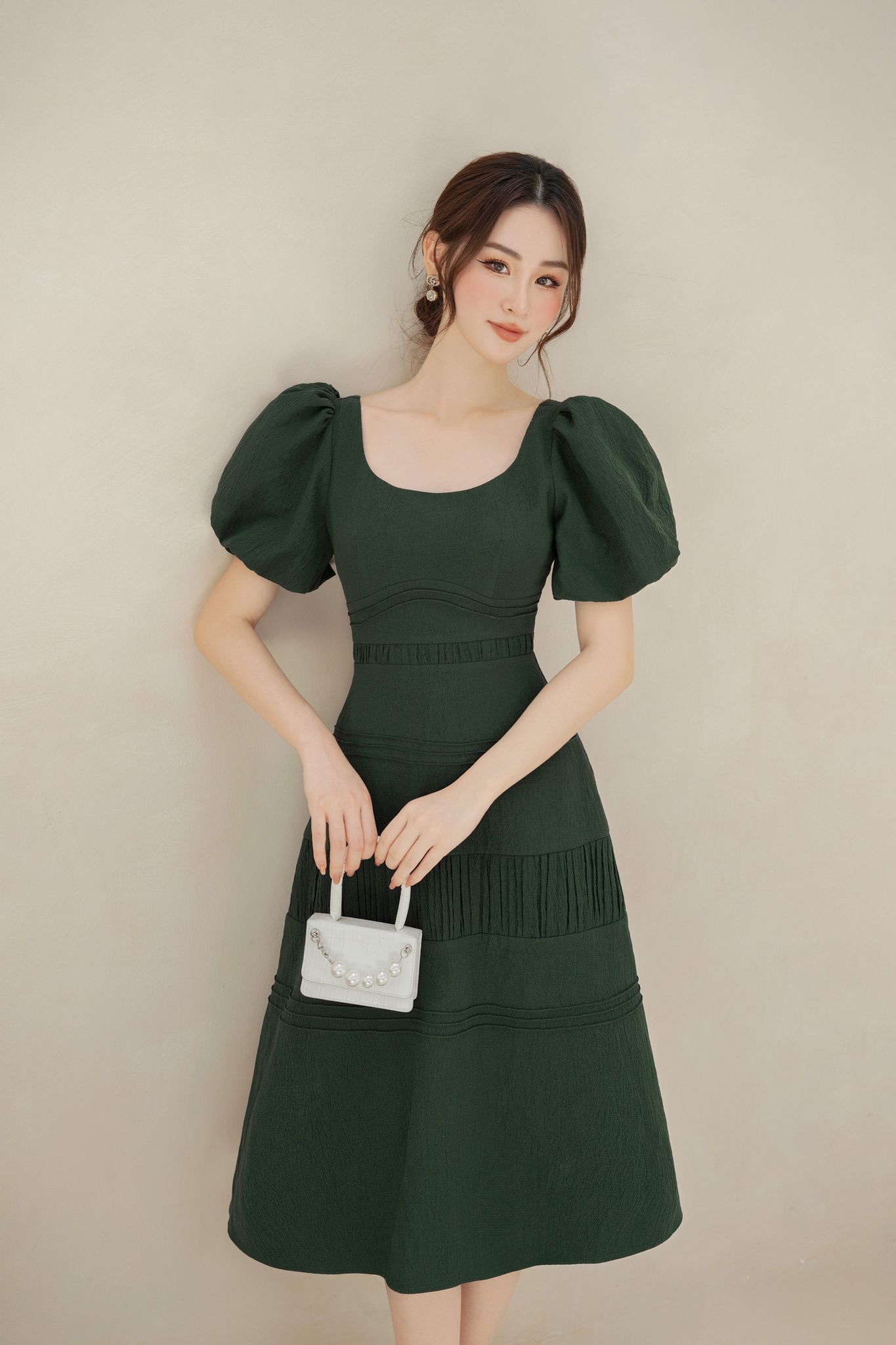 OLV - Đầm Olive Midi Dress