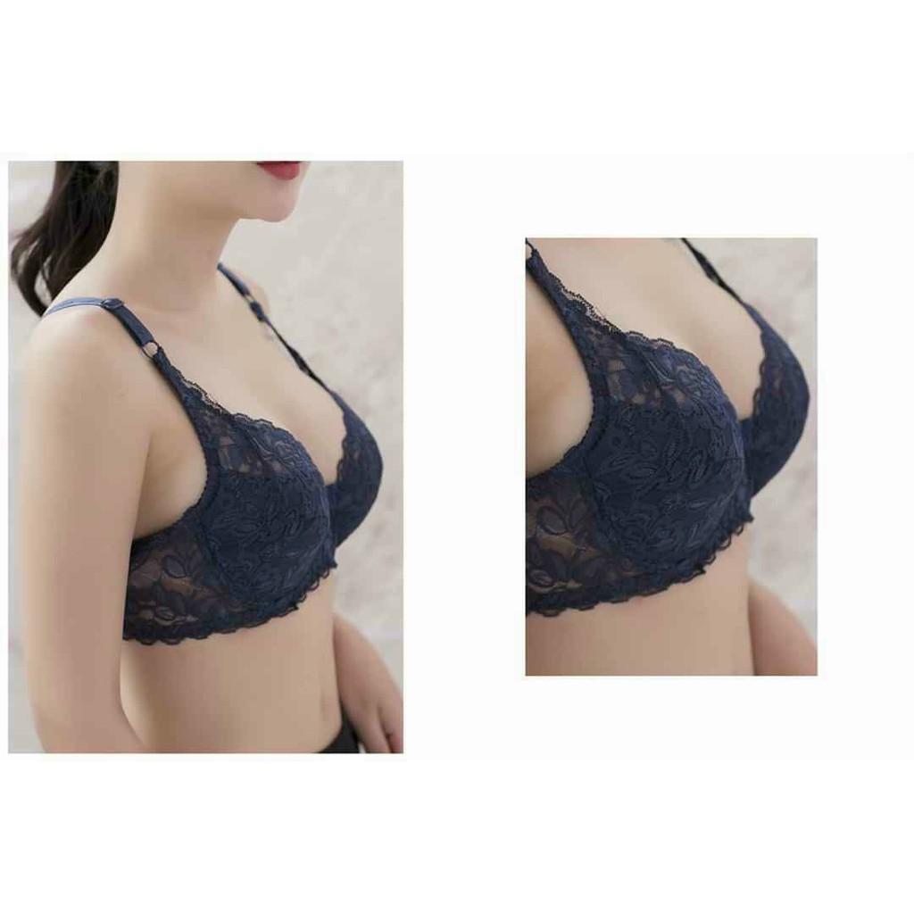 Áo ngực ren không đệm thoáng mát có size 40 AL41