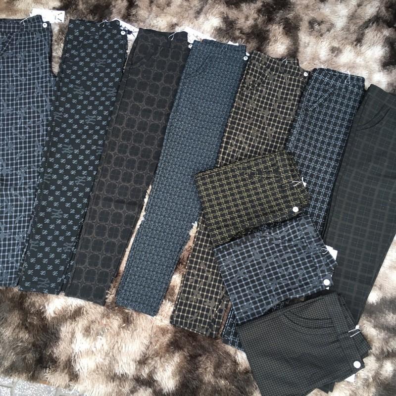 Quần karo dài dây kéo (size 40-78kg)