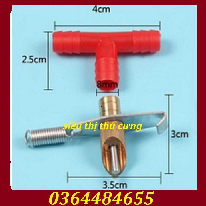 COMBO 50 VAN UỐNG NƯỚC TỰ ĐỘNG CHO THỎ BẰNG ĐỒNG-PHỤ KIỆN ĂN UỐNG CHO THỎ GIÁ RẺ