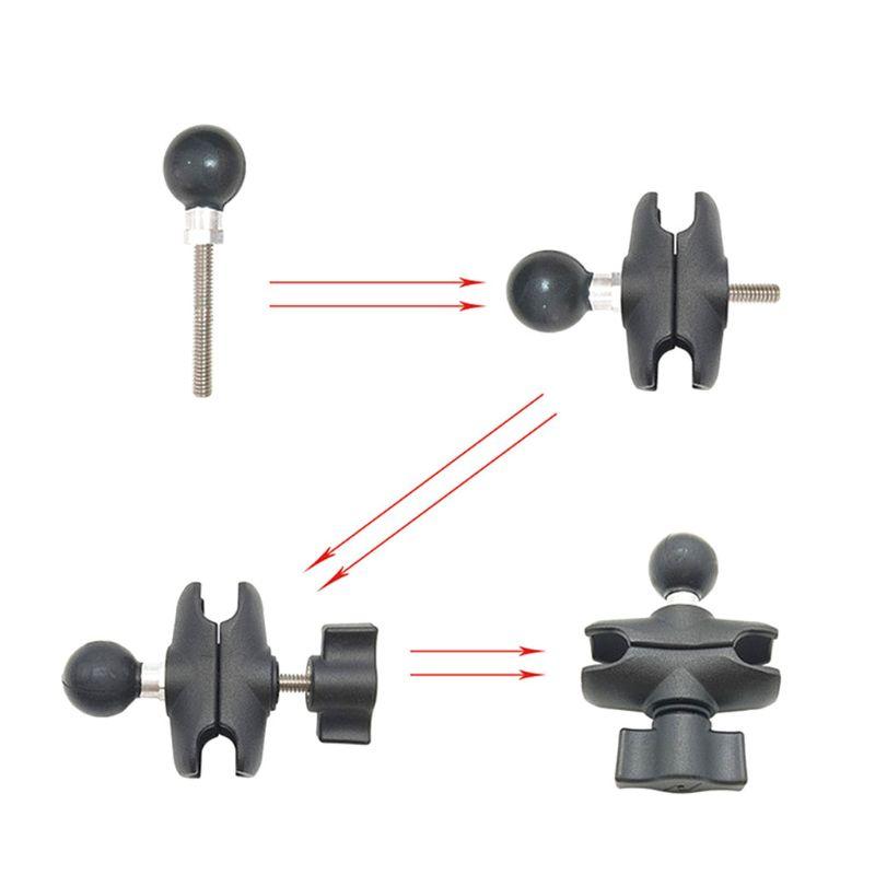 Xe máy mở rộng cơ sở đầu bóng cho máy ảnh máy ảnh điện thoại của ổ cắm ram Mount