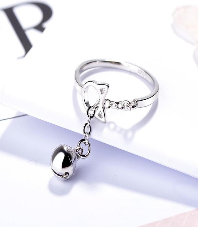 Nhẫn nữ thời trang hình mèo N28