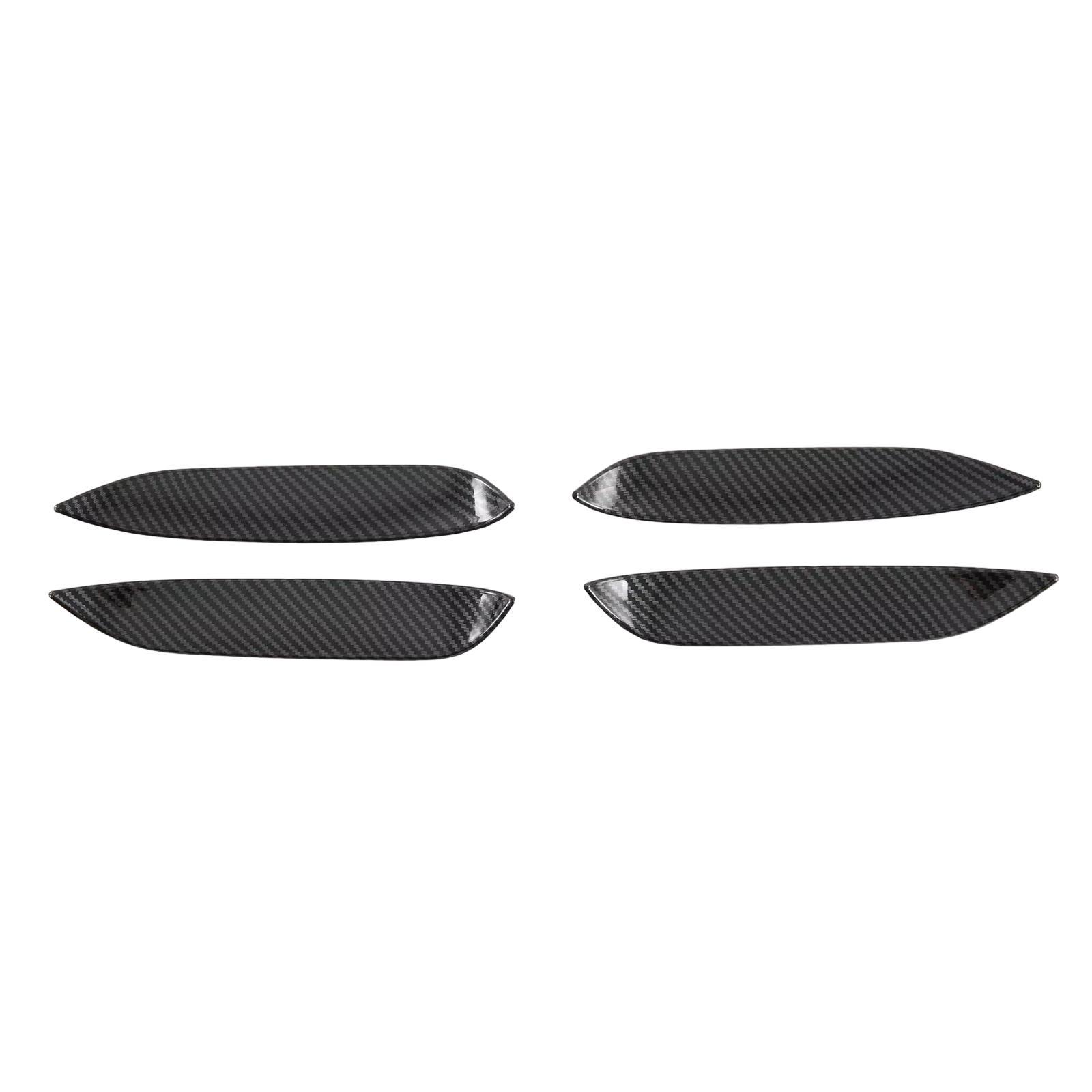 4 Pieces Car Exterior Door Handle Bowl Covers Protective Replaces Car Accessories Anti Scratch for Dolphin
