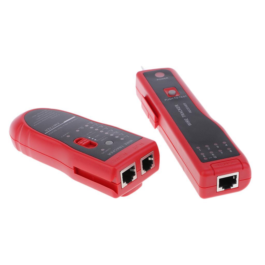 Network/Telephone Cable Tester Wire Tracker Tracer RJ11 Wire Finder