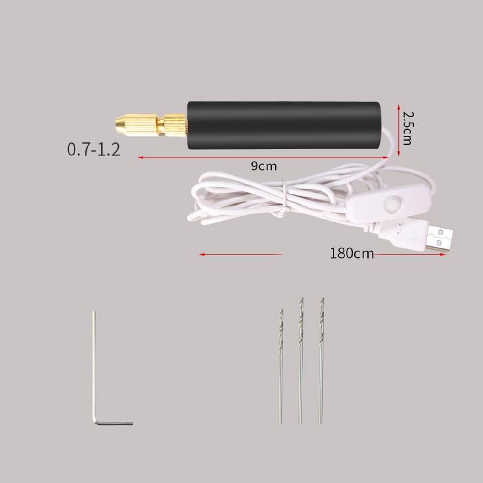 Mini Electric Hand Drill Metal Hole Punch Machine Hand Tool for Craft PCB