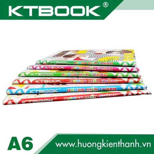 combo 10 cuốn sổ bìa giấy cao cấp A6 (60 trang) D