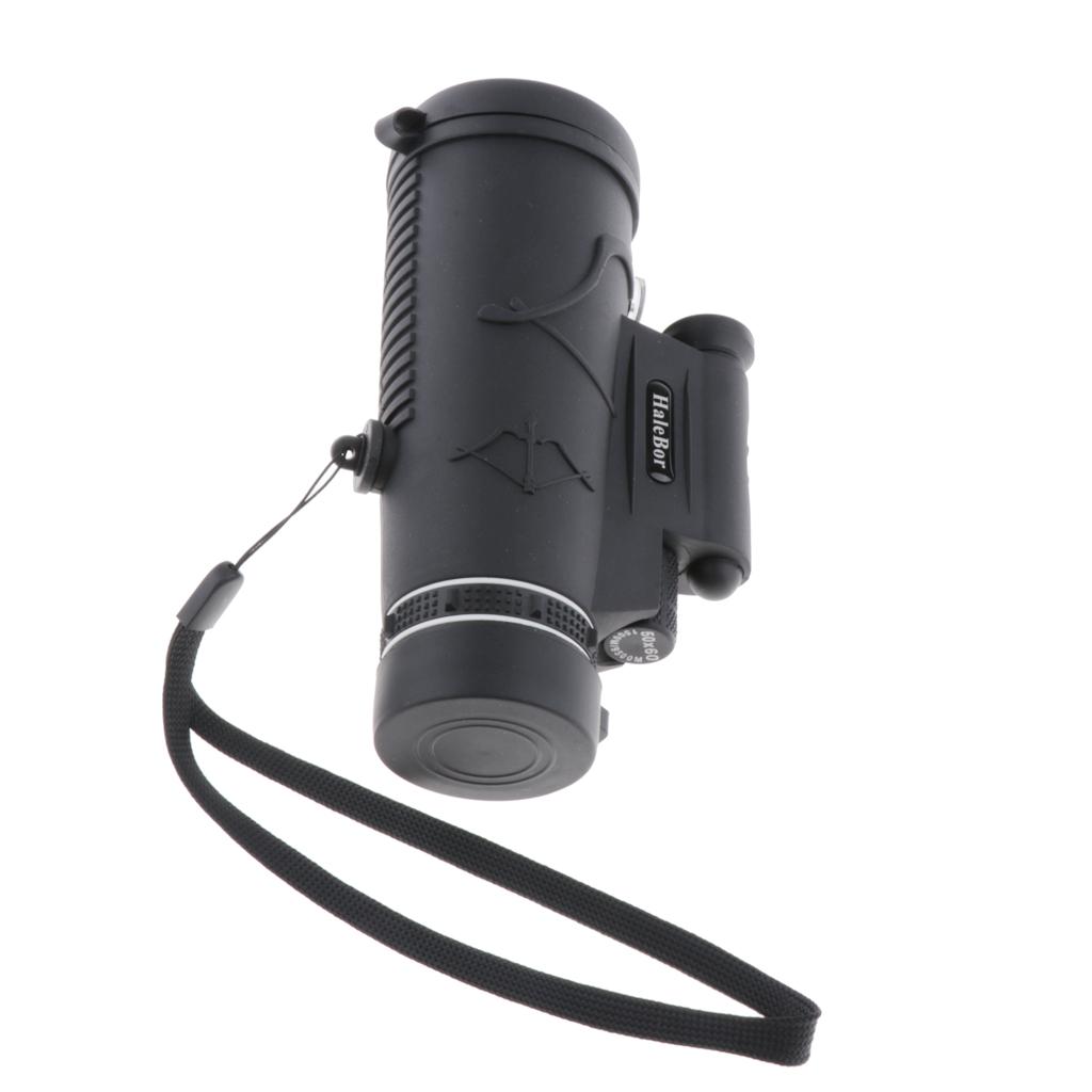 50x60 Focus Zoom Outdoor Travel HD OPTICS Monocular Telescope Day & Night