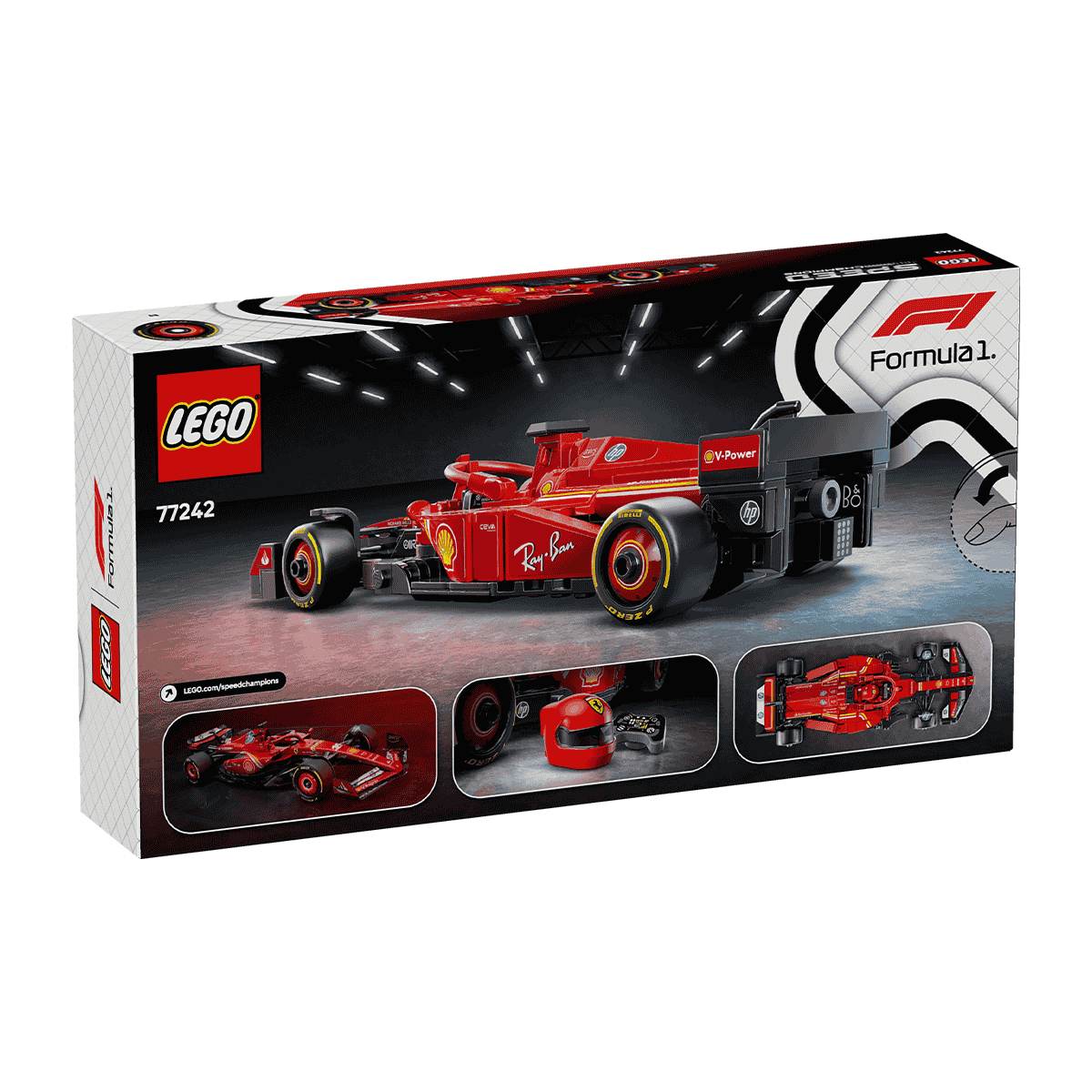 Đồ Chơi Lắp Ráp Xe Đua Ferrari SF-24 F1 LEGO SPEED CHAMPIONS 77242 (275 chi tiết)