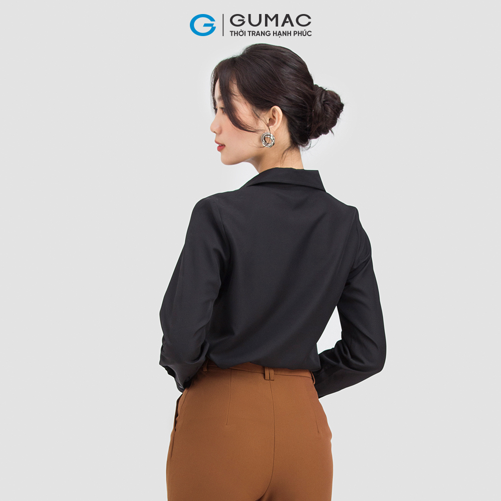Áo sơ mi nữ GUMAC AC06009 cơ bản