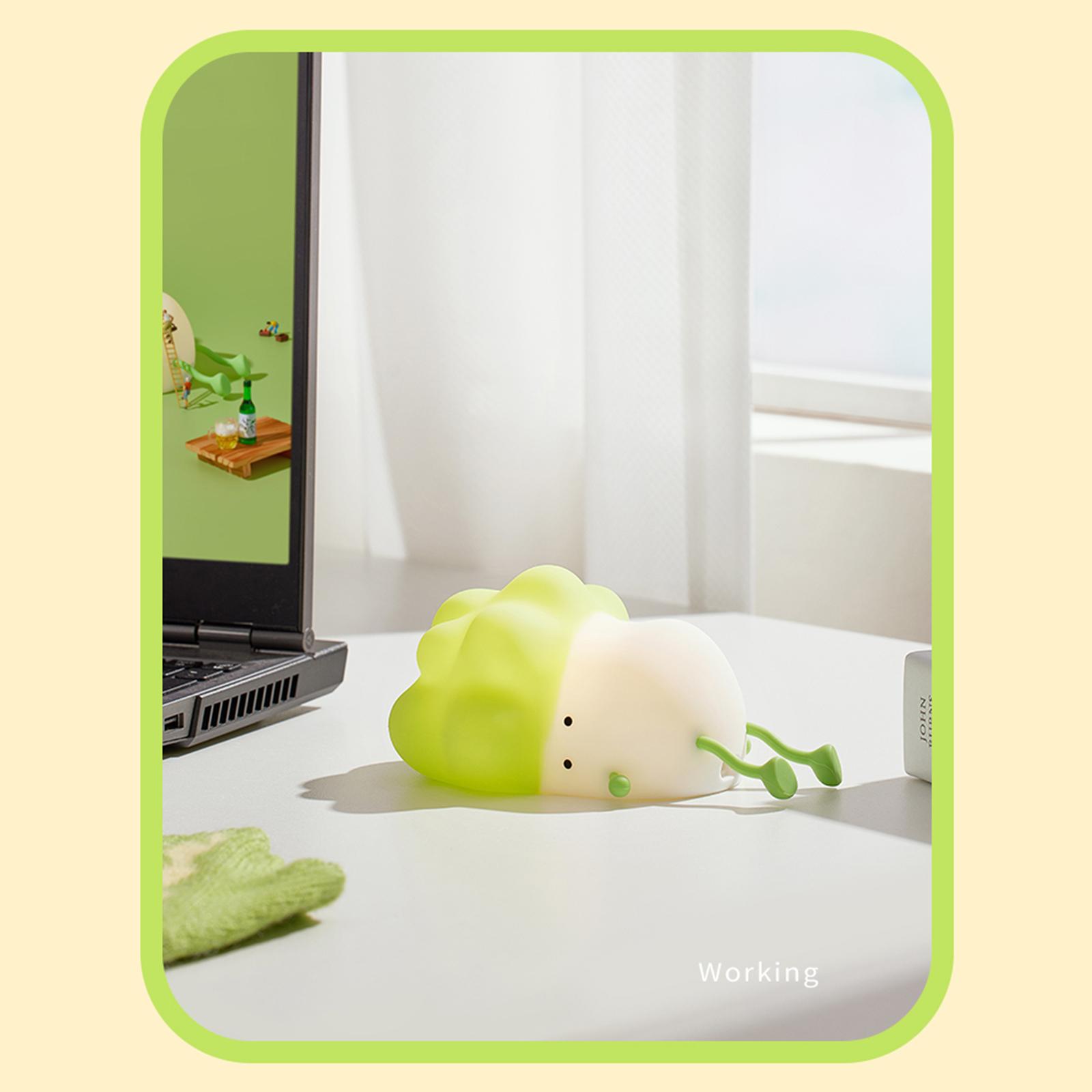 Multi-functional Touching Control Dimmable Bedside Night Light Rechargeable LEDs Lamp