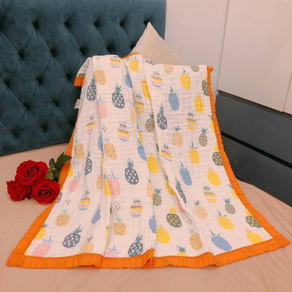 CHĂN /KHĂN ADEN ANAIS XÔ 6 LỚP nhăn viền