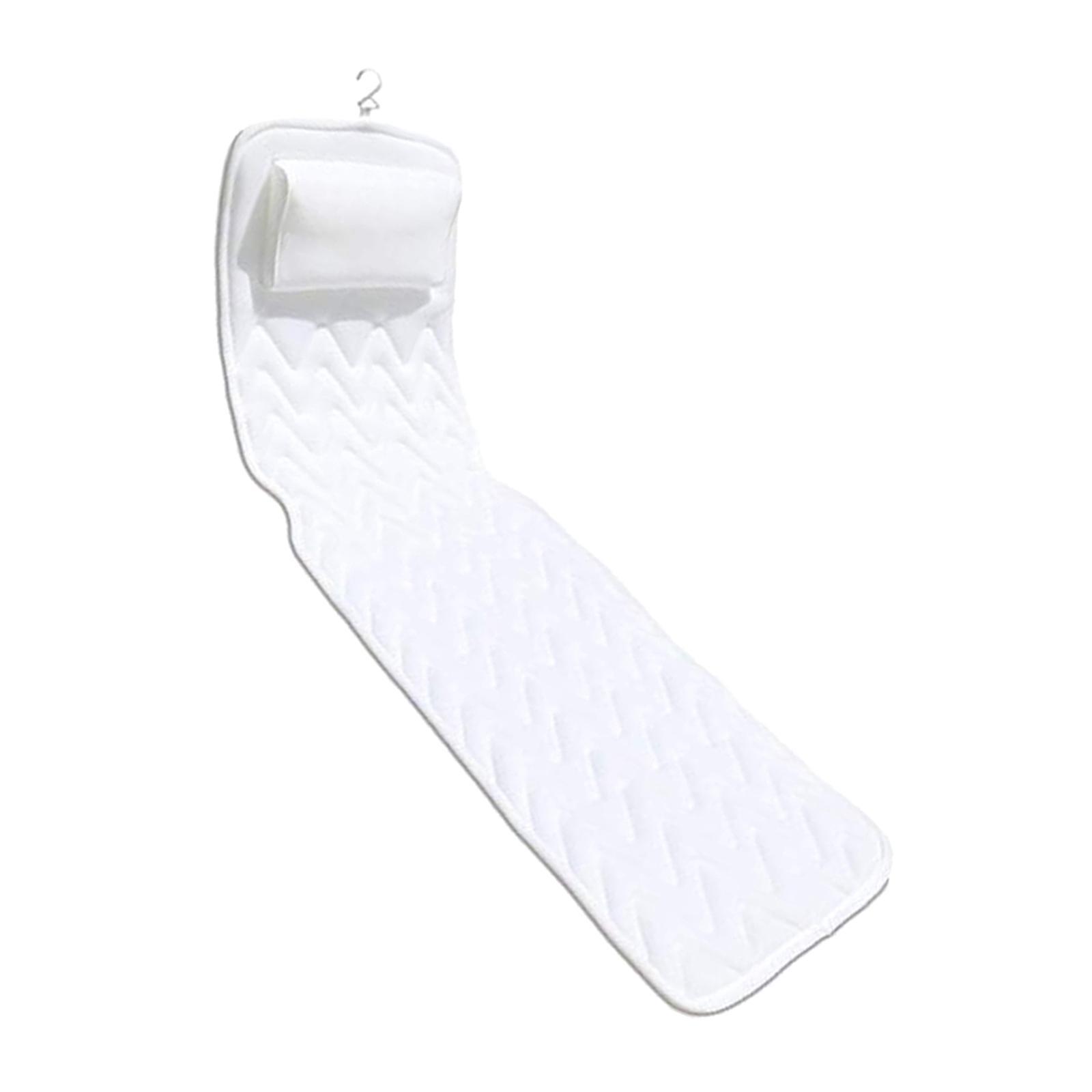 Full Body Bath Pillow Head Rest Back Support for Bathtub Home Bathing