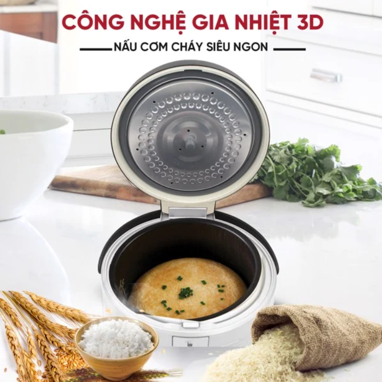 Nồi Cơm Điện Tử MASUTO MS-RD18 Công Nghệ Nhật Bản Dung Tích 1.25 Lít Công Suất 700 W - Hàng Chính Hãng