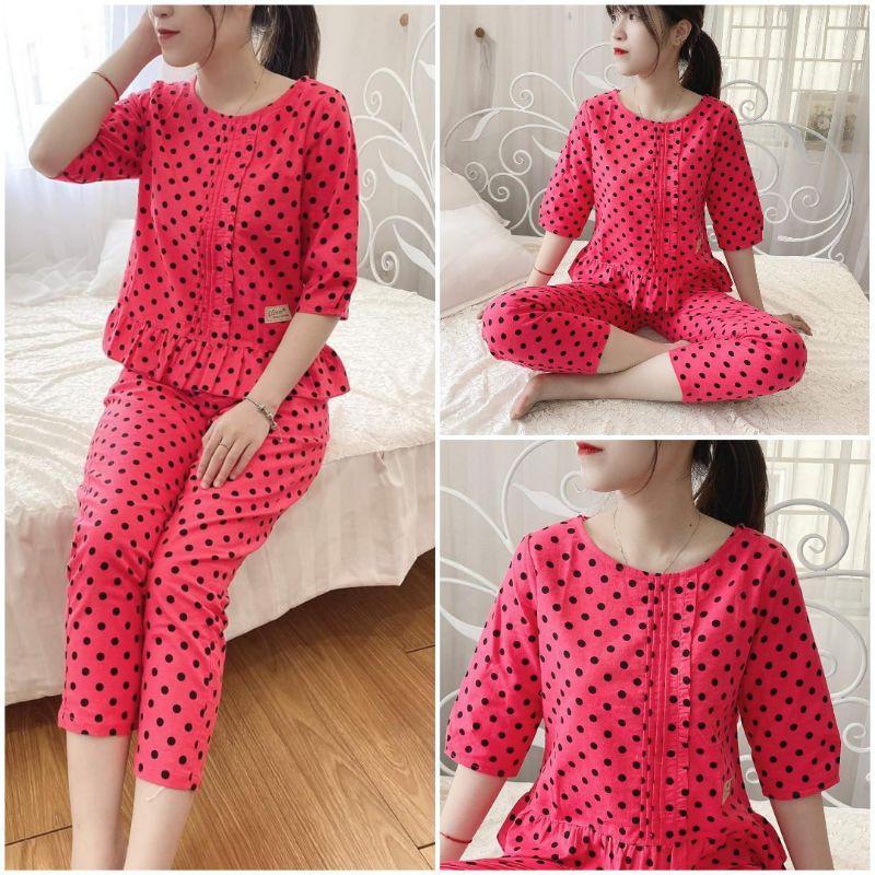 Đồ bộ mặc nhà sau sinh cao cấp thu đông