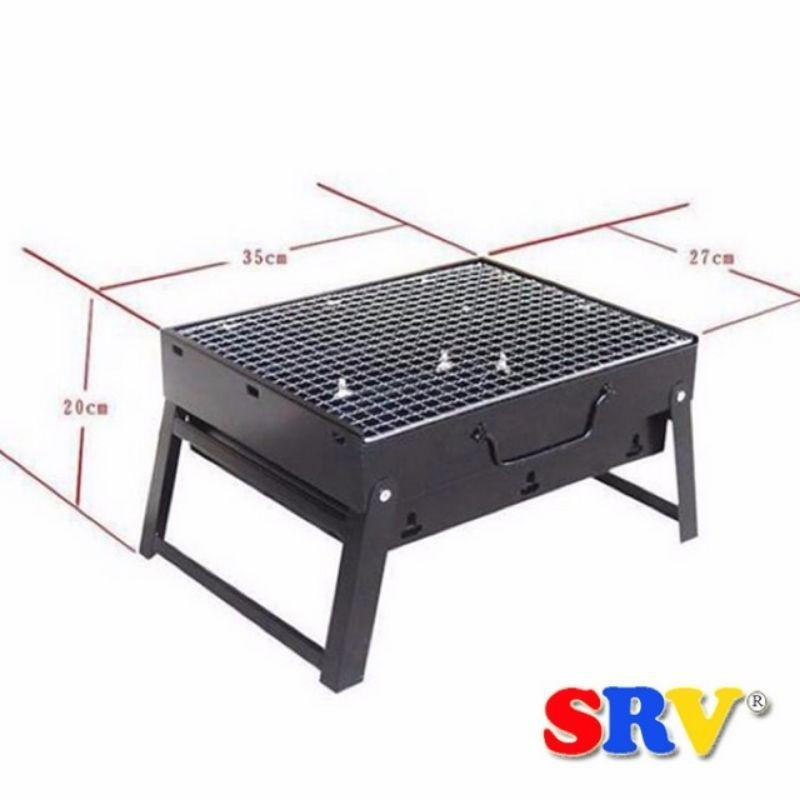 Bếp Nướng Than Hoa Portable Có Quai Xách Gấp Gọn - Lò Nướng Than