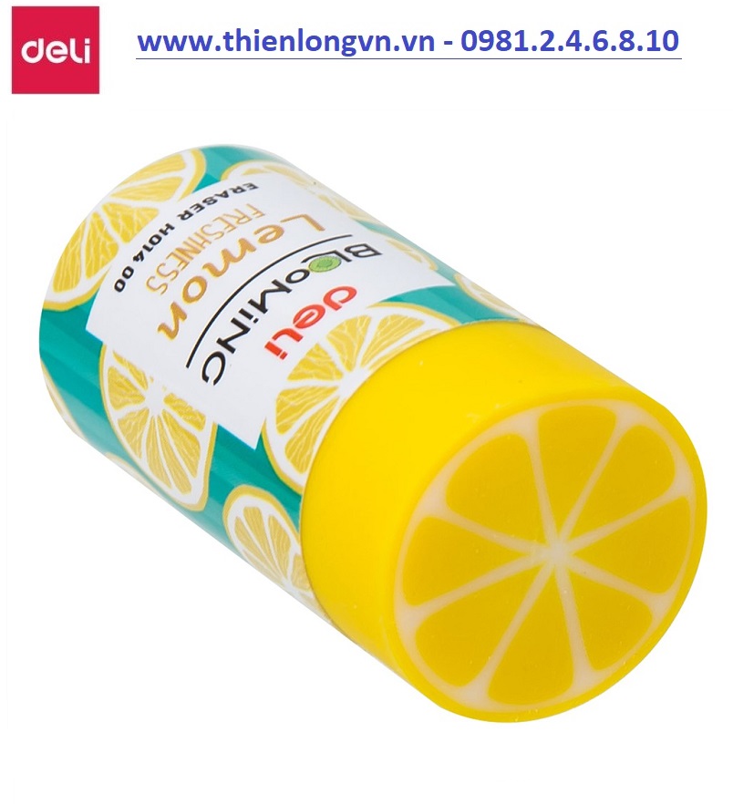 Bộ sưu tập 3  viên gôm tẩy hoa quả Deli - 01400