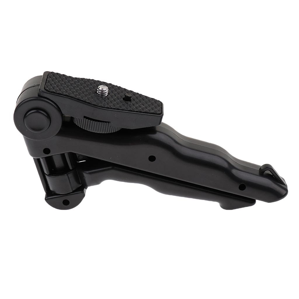 Hilabee 2 Trong 1 Gấp Di Động Chân Đế Tripod Giá Đỡ Cầm Tay Tay Cầm Cho Gopro Hero 5 4 3 +